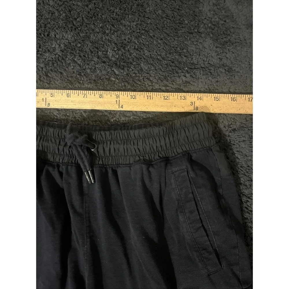 NIKE Sportswear cotton Lightweight Fleece Shorts Men's Medium Black cargo